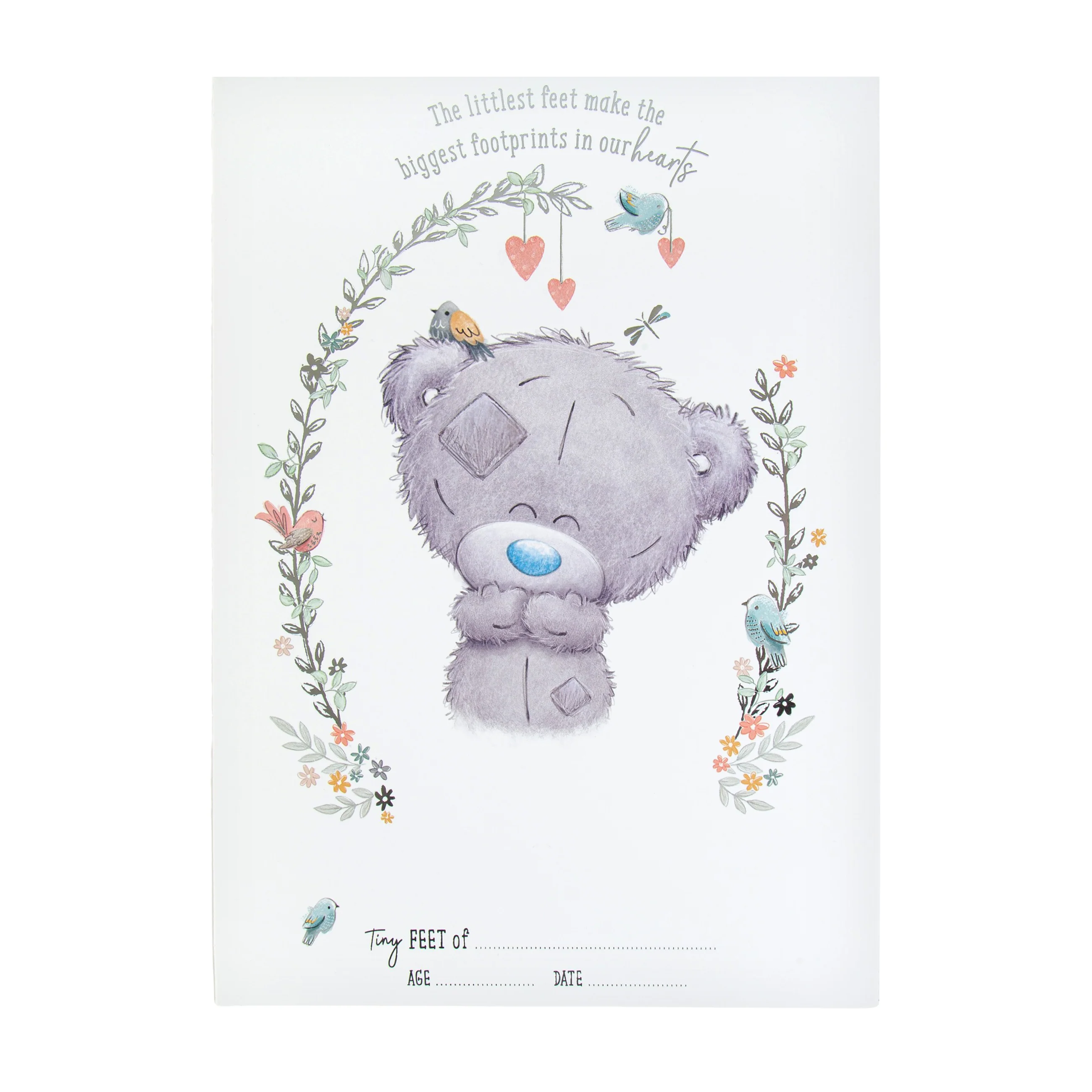 Me to You Tiny Tatty Teddy Baby-Safe Footprint Gift Set - Official Collection - Image 3