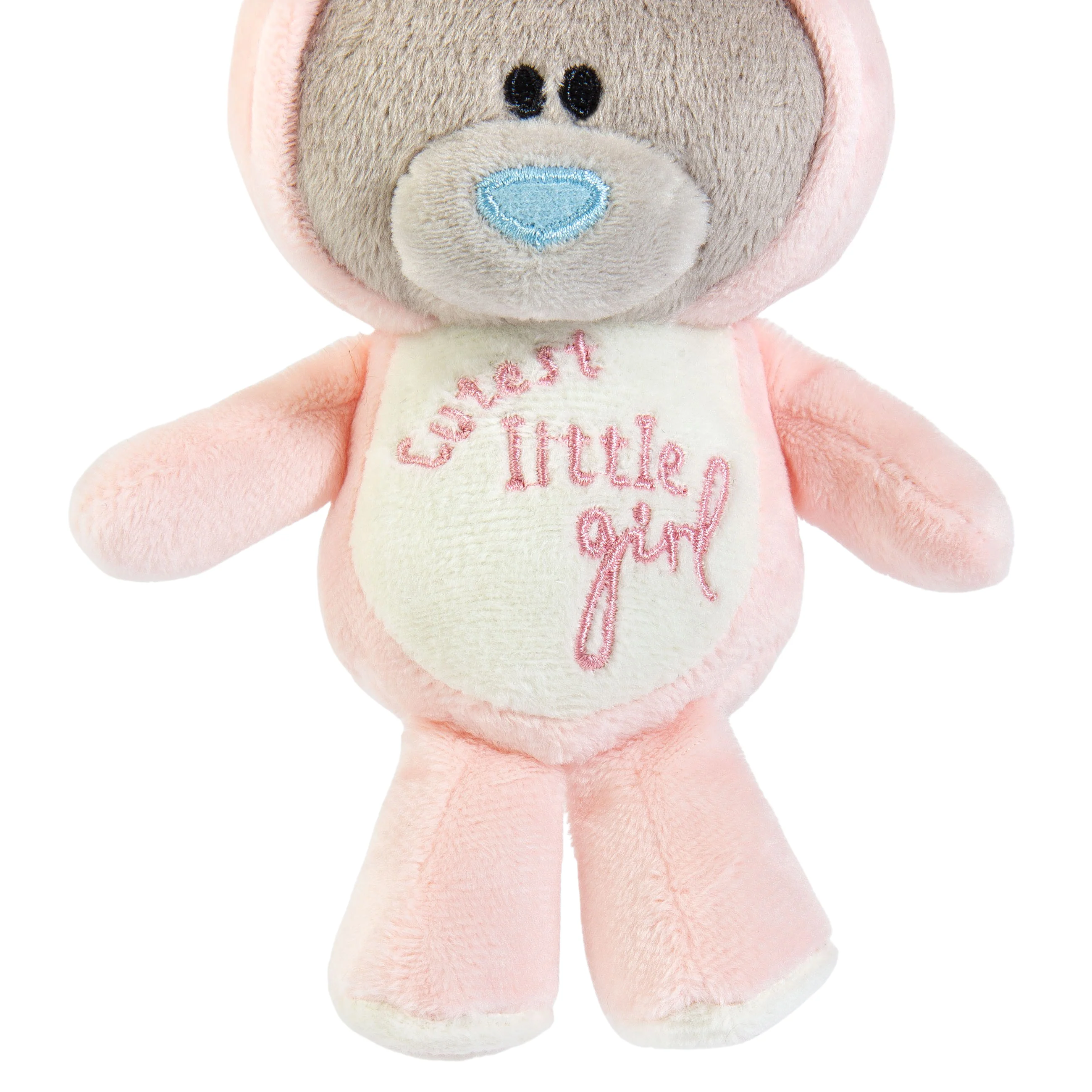 Me to You Tiny Tatty Teddy New Baby Girl Plush Bear In Bunny Onesie, 10cm Bear - Official Collection - Image 3