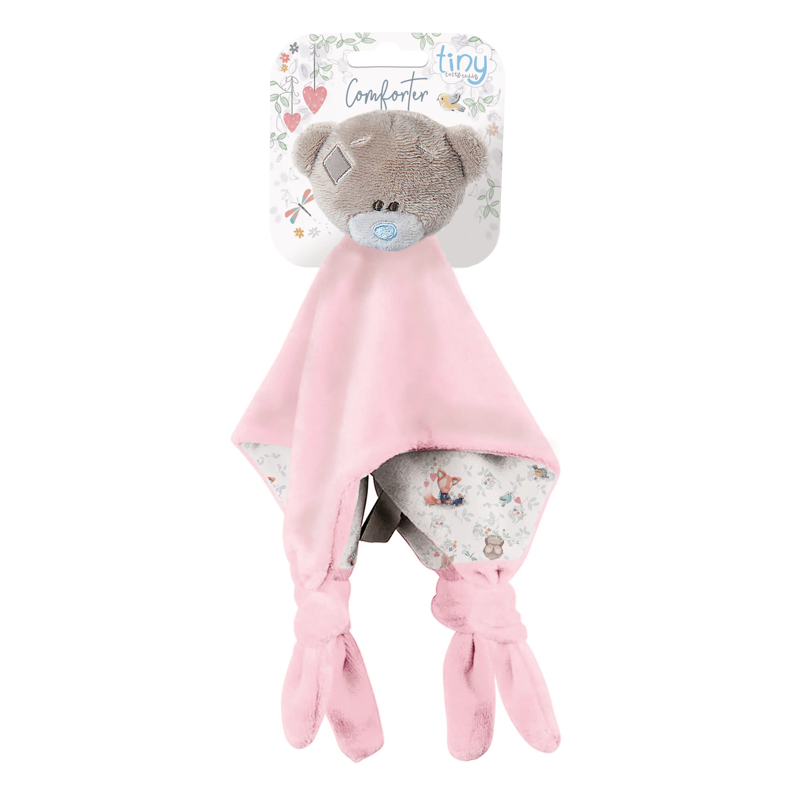 Me to You Tiny Tatty Teddy Plush Pink Comforter - Official Collection - Image 4